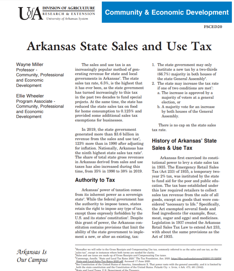 Picture of State Sales and Ust tax cover