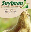 Arkansas Soybean science challenge cover image with soybeans close up