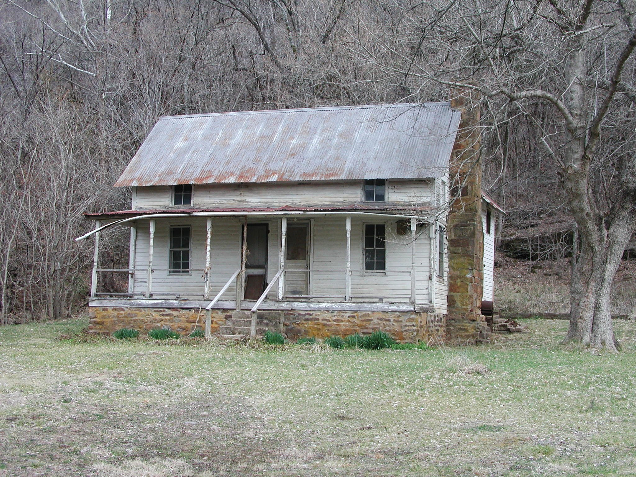 19th century double pen home