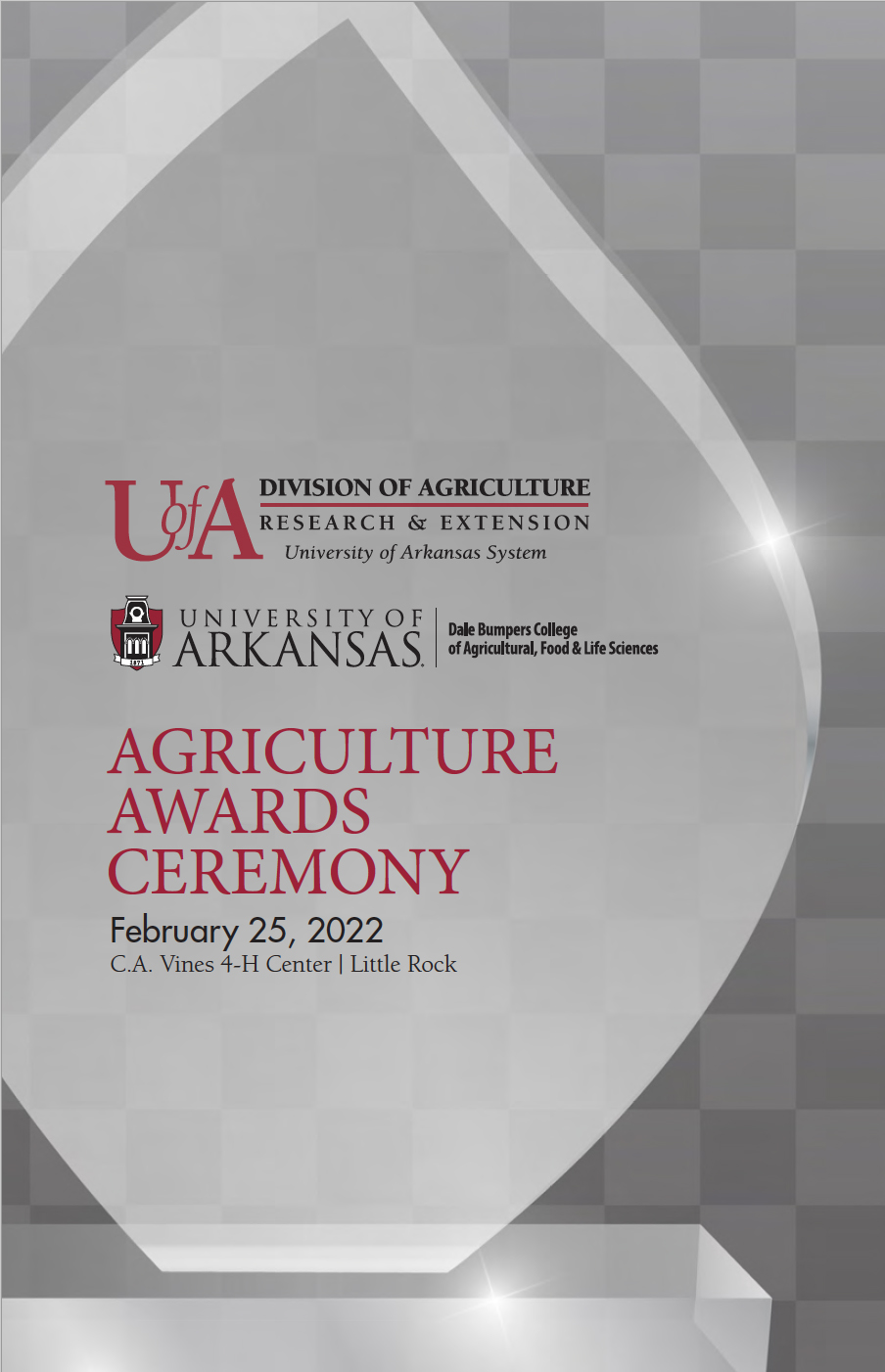 Awards program cover