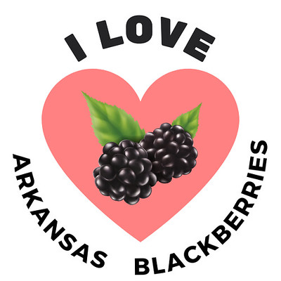 I love blackberries sticker Blackberry sticker