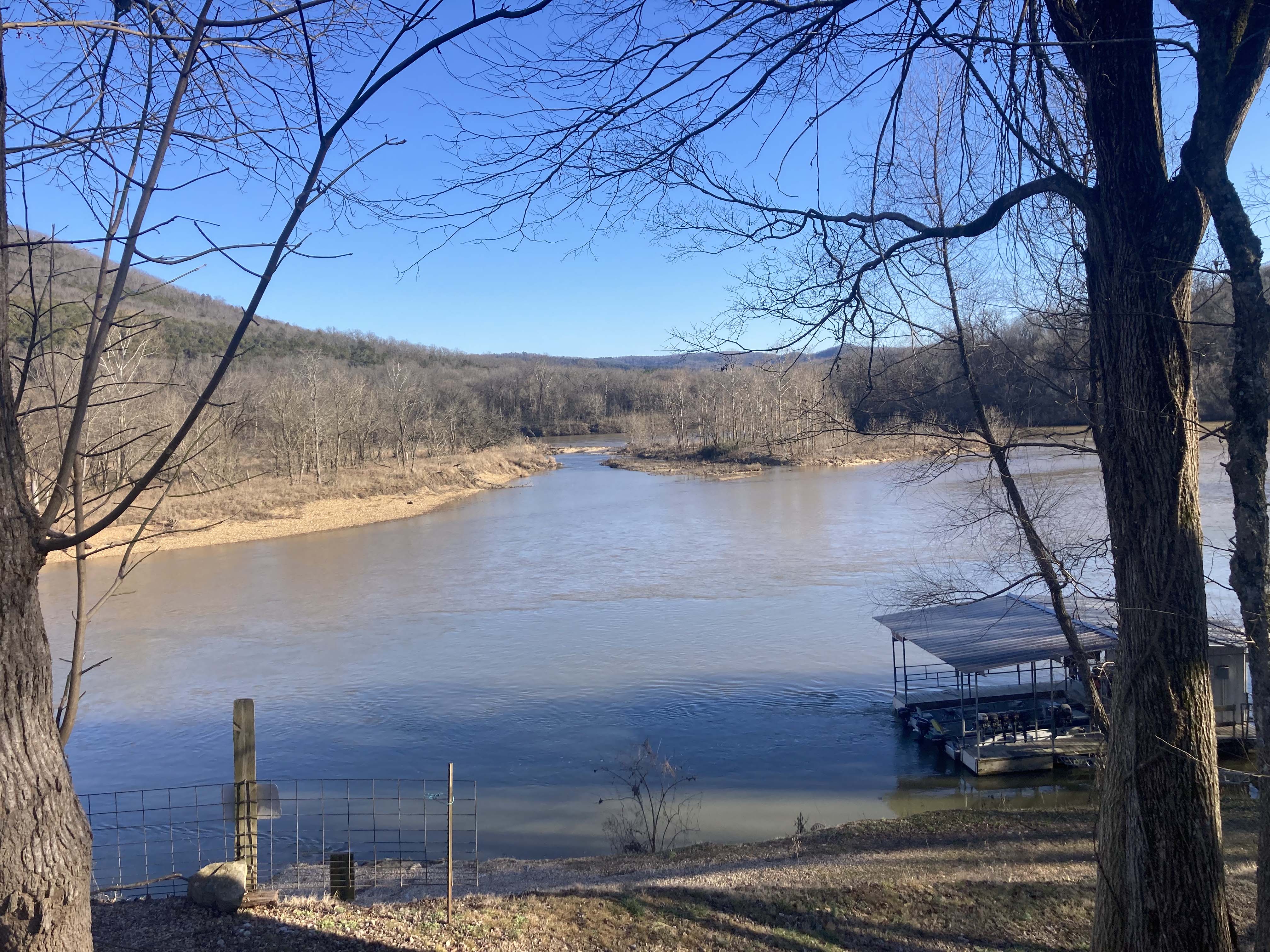 Buffalo River, seen from Buffalo City banks