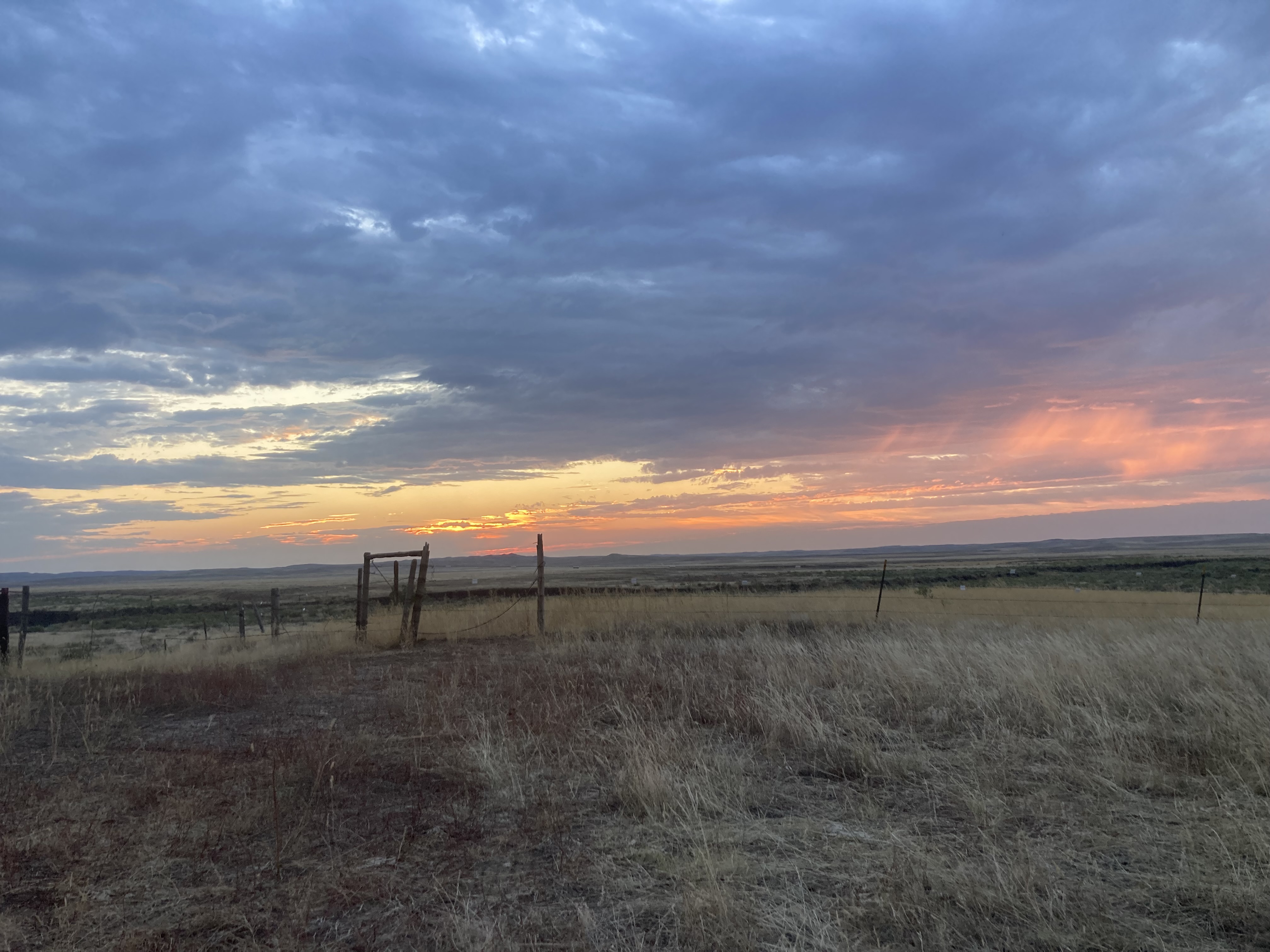 Sunset seen from the Great Plains