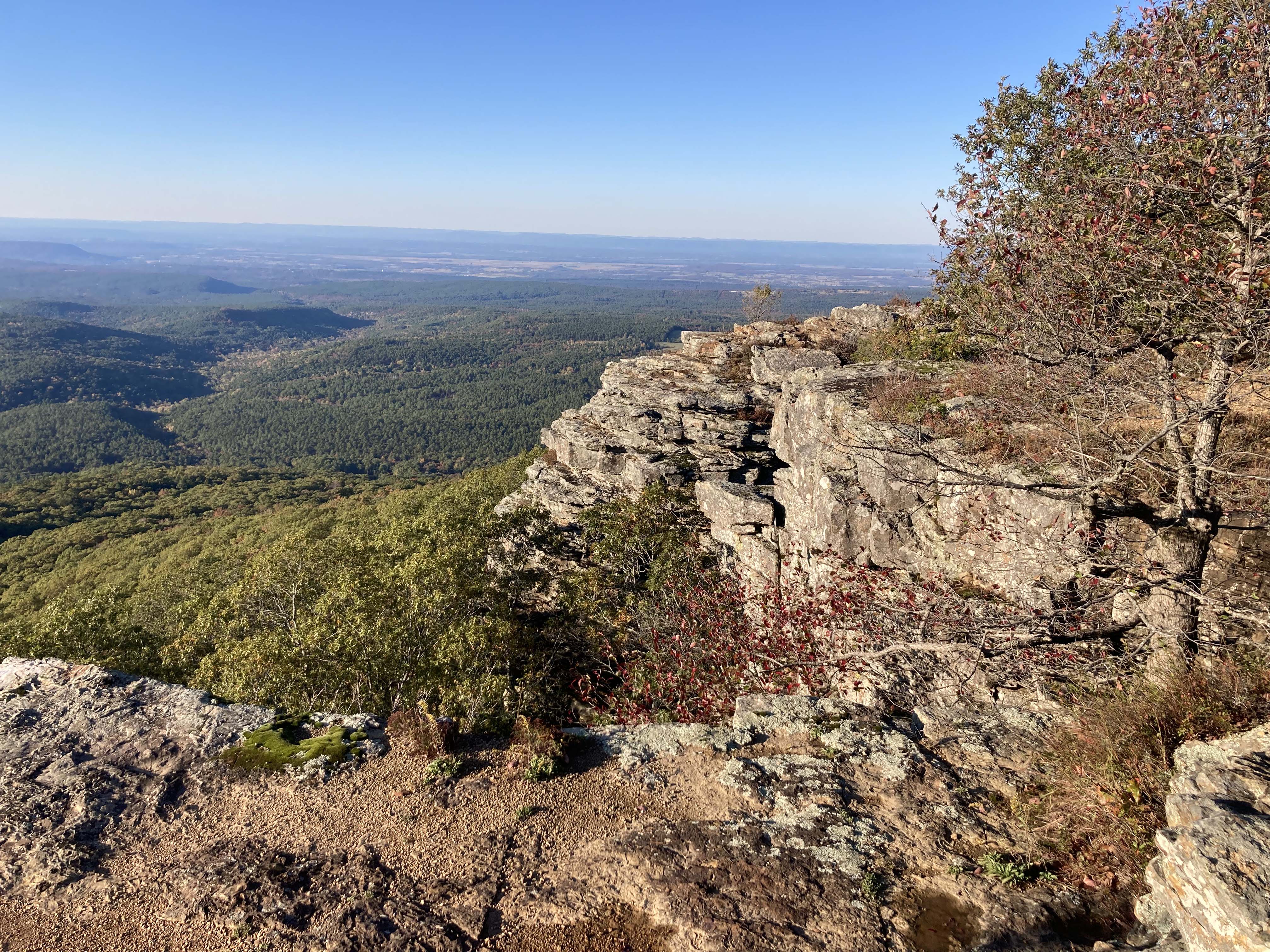 View from atop Mount Magazine
