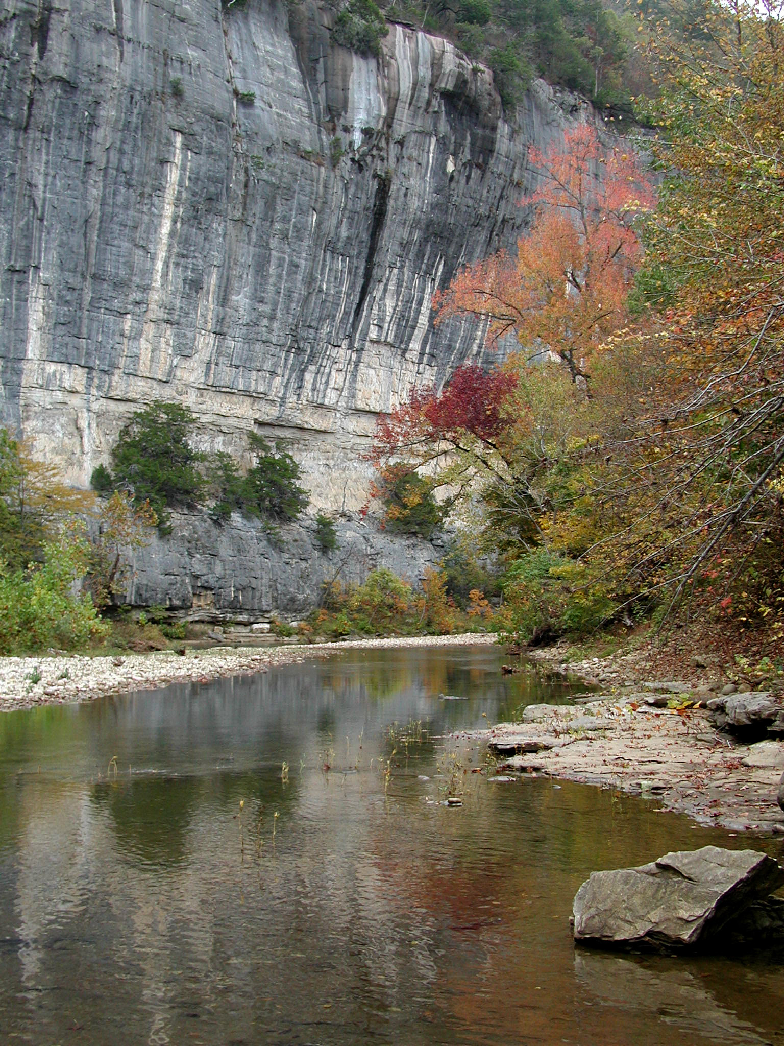 Roark Bluff on the upper Buffalo River