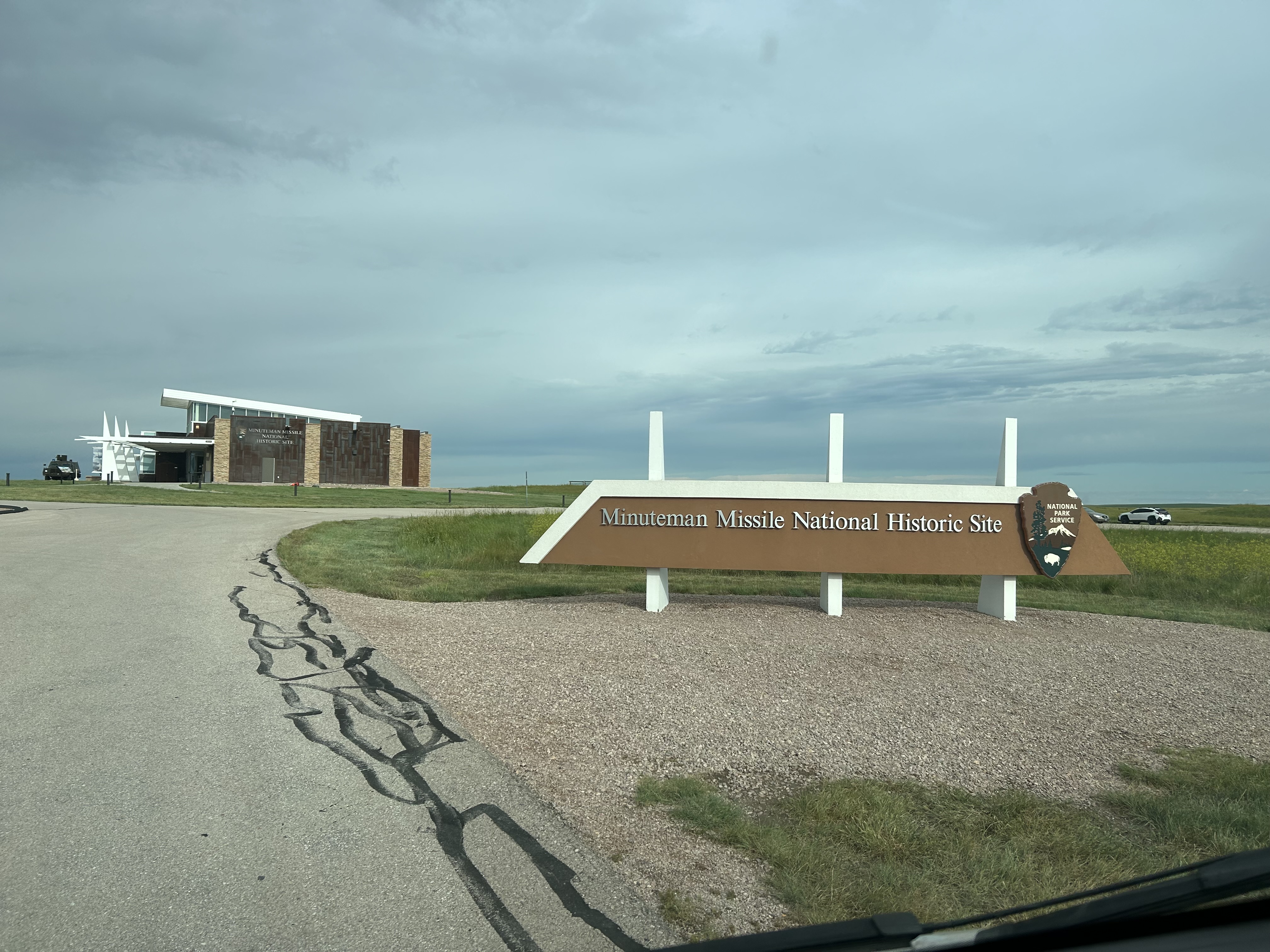 Minuteman missile monument