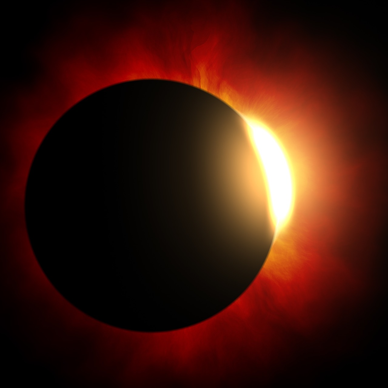 image of solar eclipse