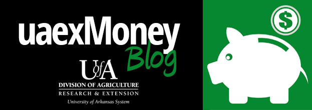 UAEX Money Blog graphic and logo with piggy bank