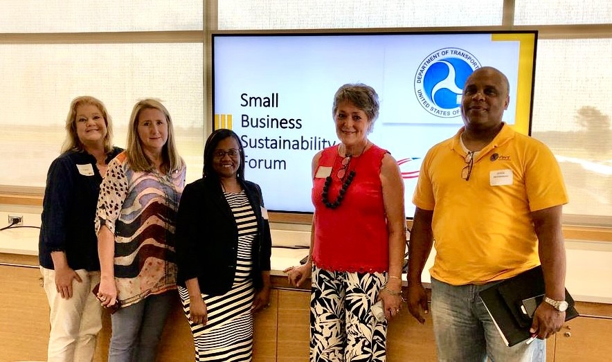 PH Design Owner Susan Akin with other PTAC clients