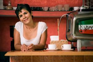 Photo of coffee shop owner