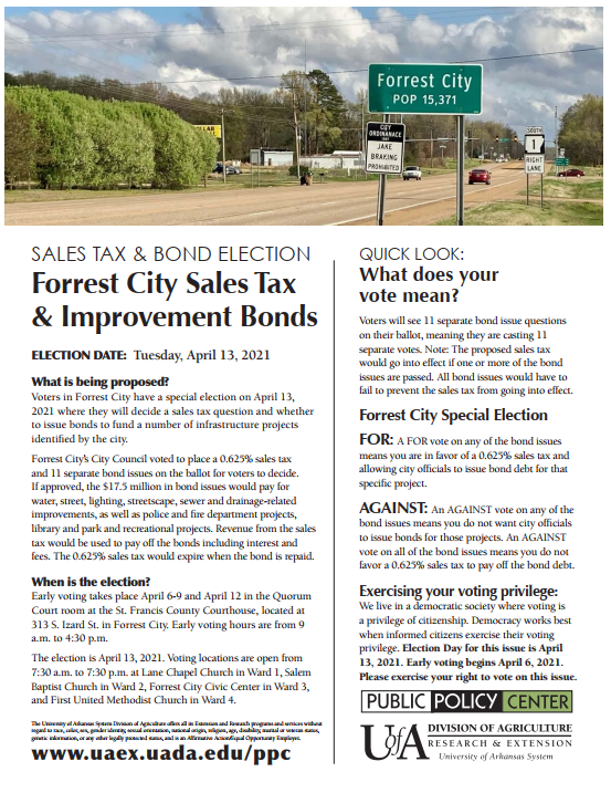 Forest City Election Fact Sheet 2021