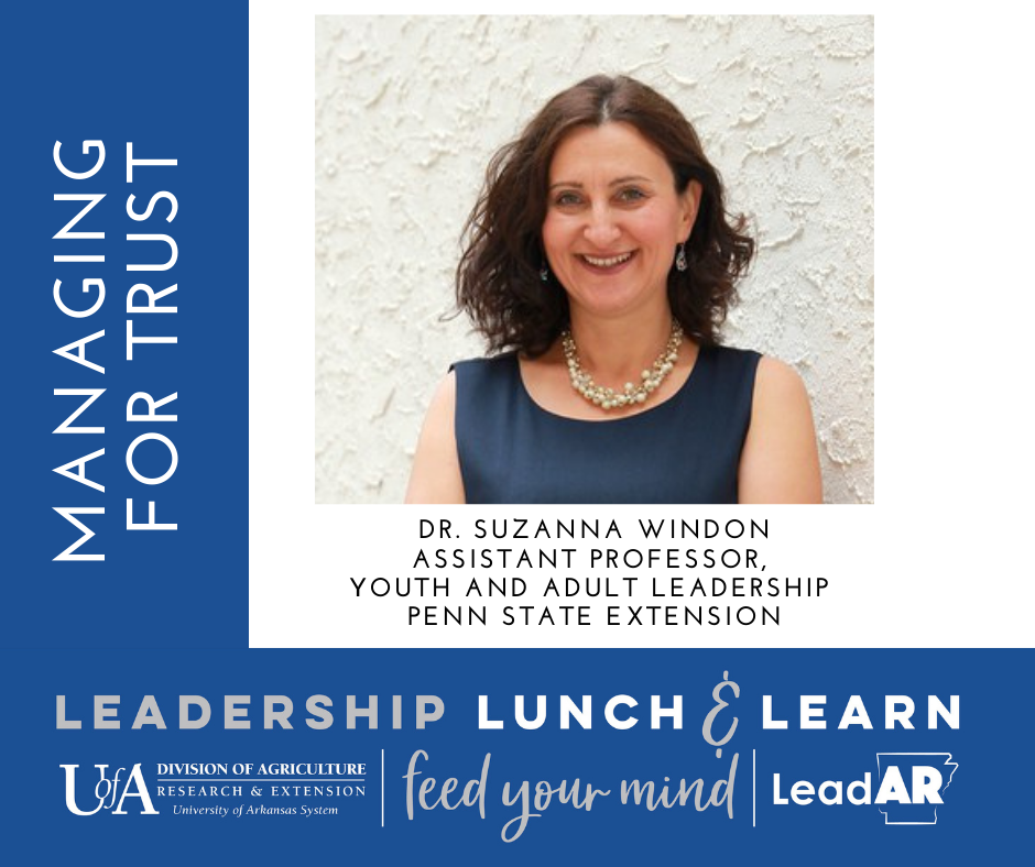 Dr. Suzanna Winton-Managing for Trust