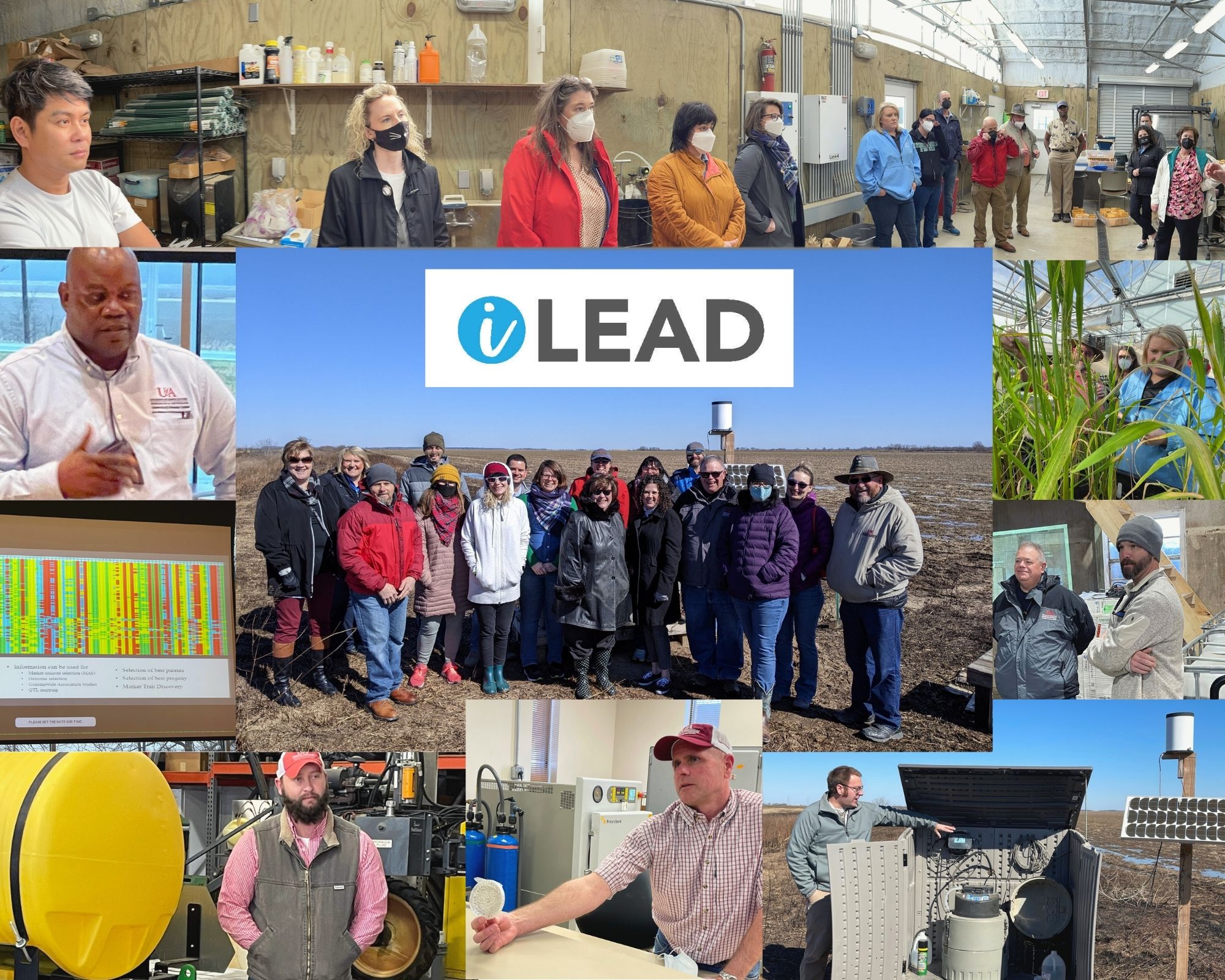 iLEAD photo collage of seminar in Stuttgart and Lonoke