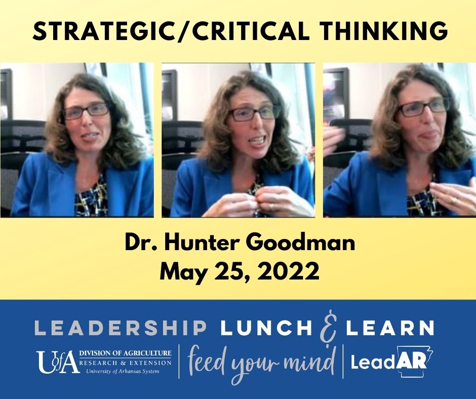 Strategic/Critical Thinking