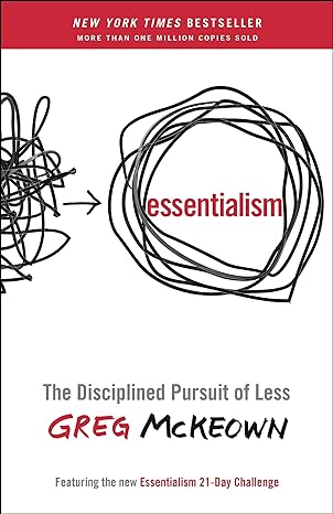 Essentialism book cover