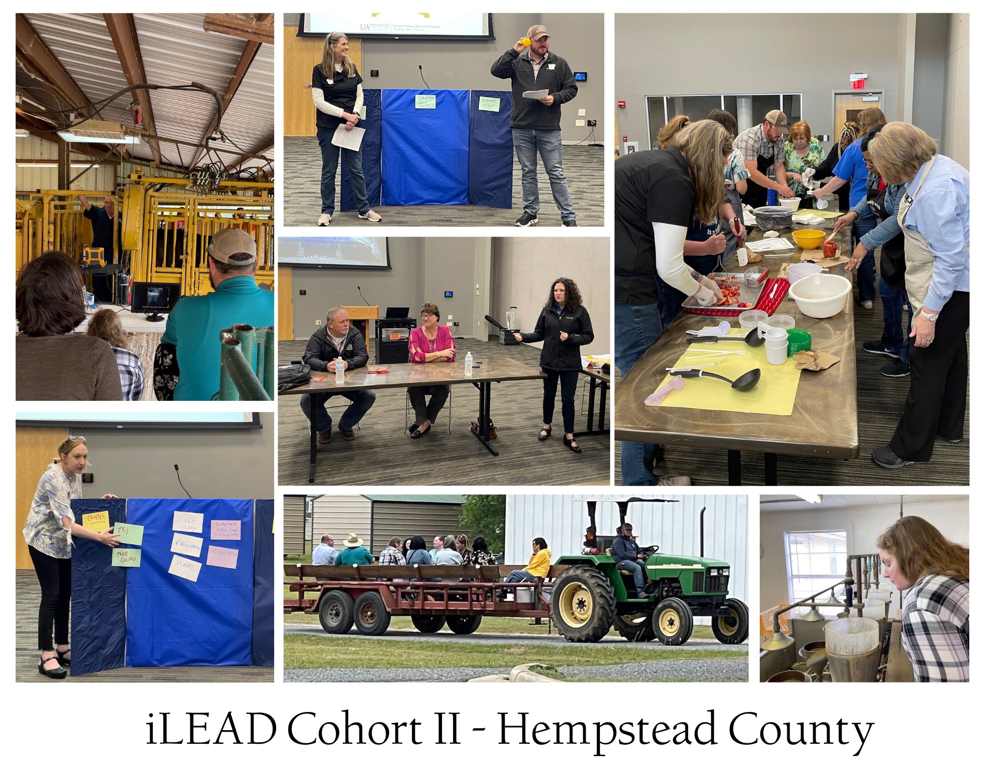 Phioto collage of iLEAD II in Hope, AR