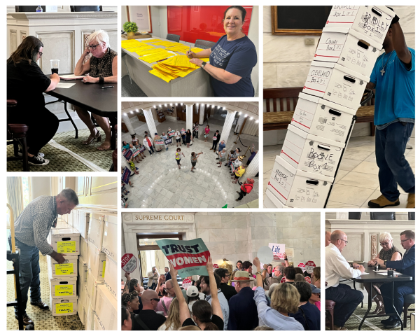 collage of scenes from the Arkansas Capitol on July 5, 2024
