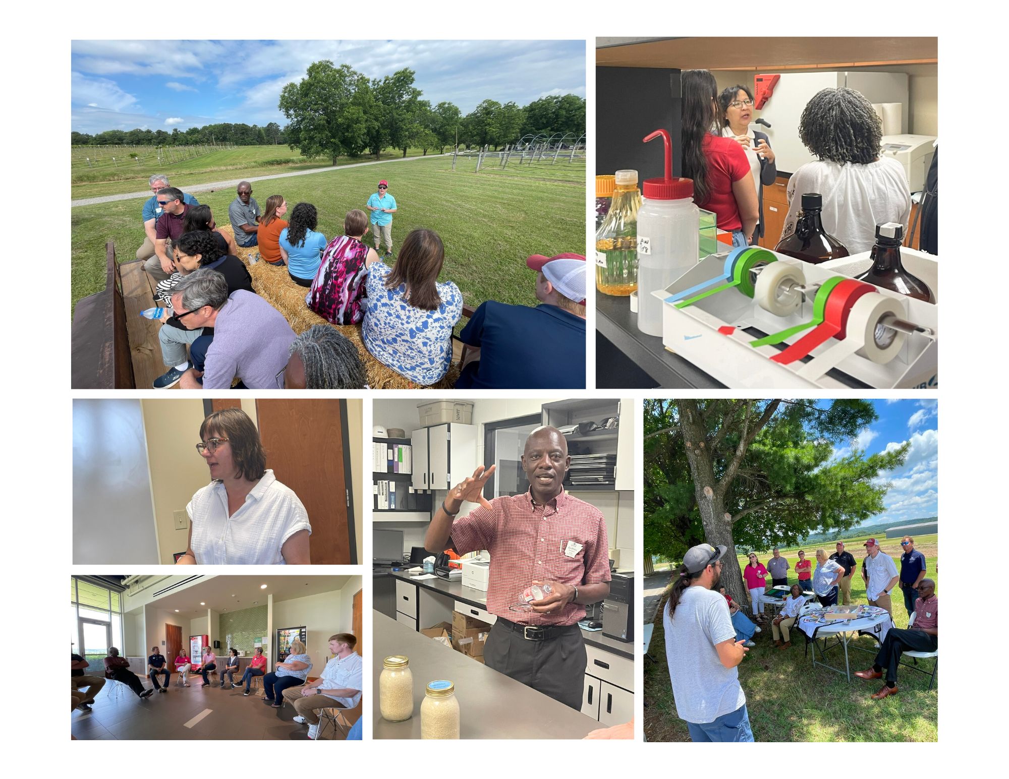 iLEAD III photo collage of seminar in northwest Arkansas