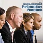Cover of MP350, Simplified Handbook of Parliamentary Procedure