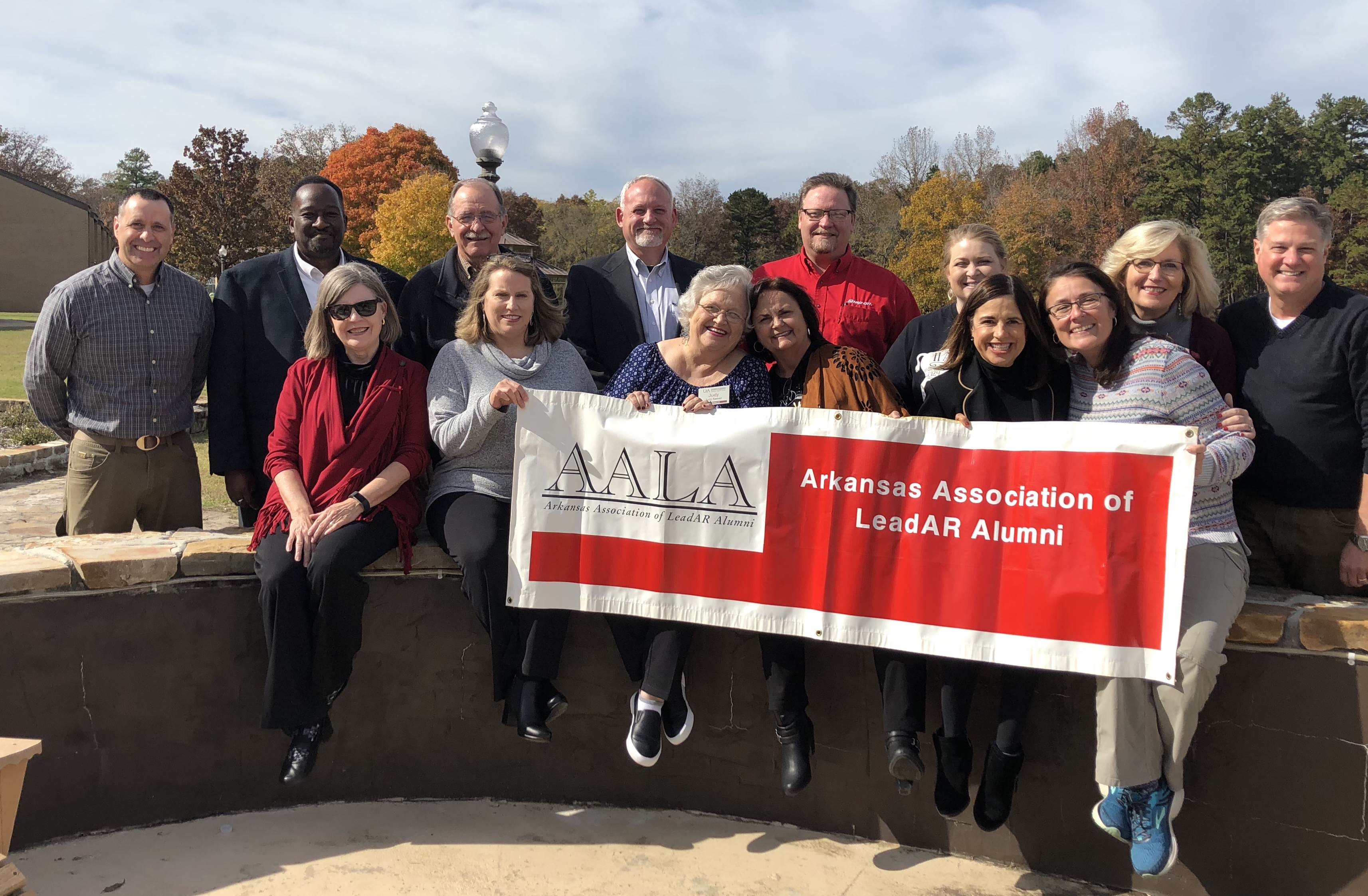 Arkansas Association of LeadAR Alumni group photo at November 3 2018 meeting