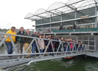 LeadAR Class 18 participants visit a floating dairy farm in Rotterdam, The Netherlands