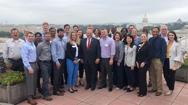 Class 18 meets with American Farm Bureau leadership. Class 18 meets with American Farm Bureau leadership.