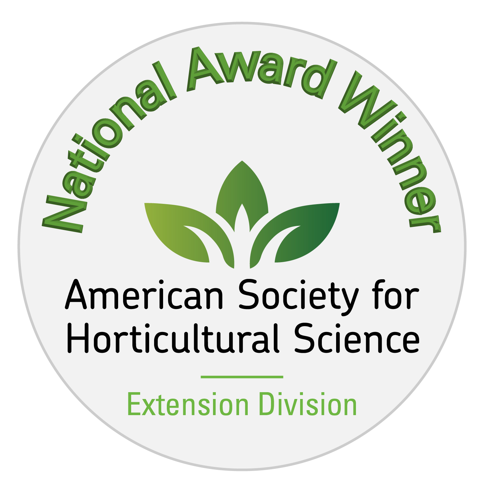 American Society for Horticultural Science award seal