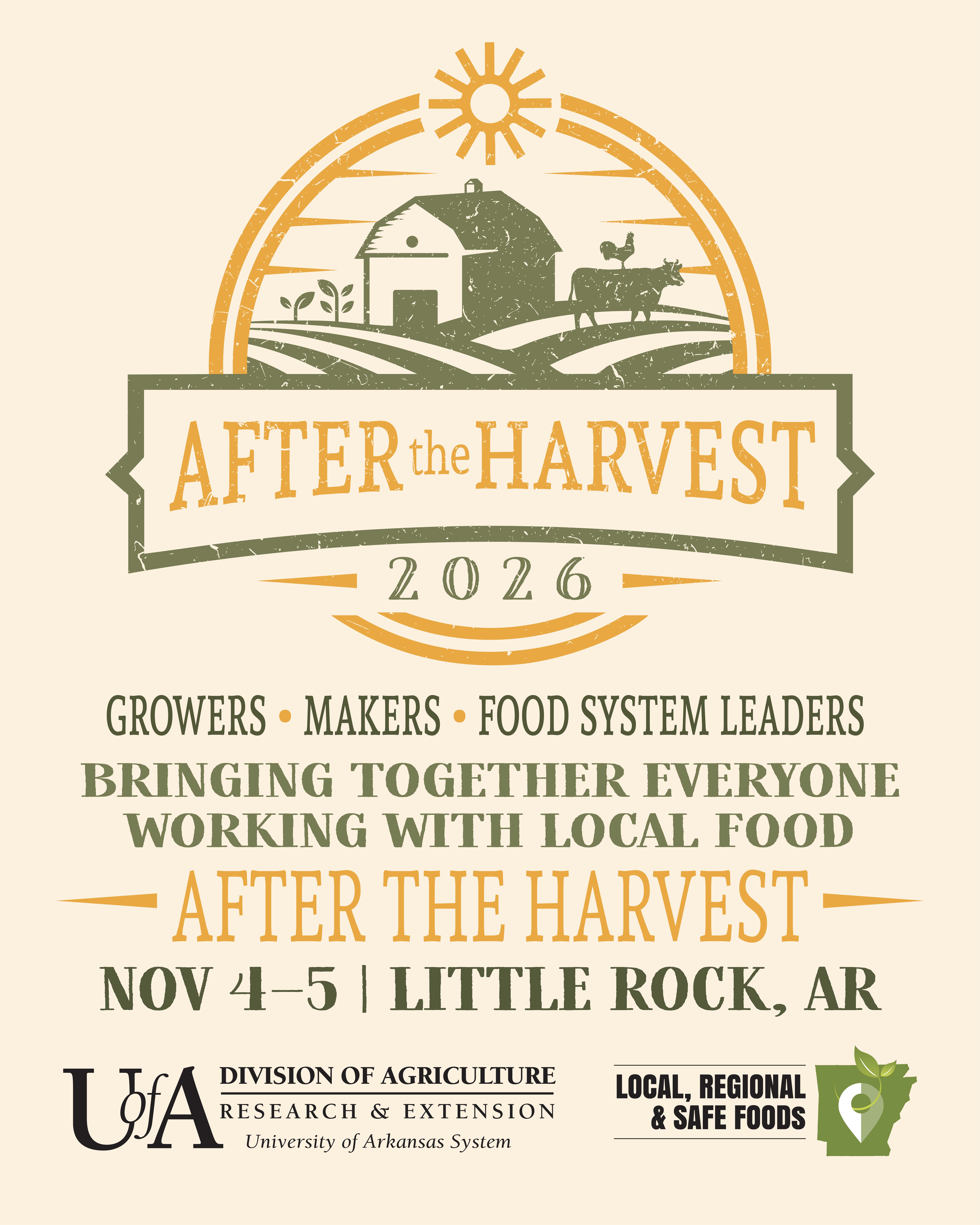 Decorative event flyer