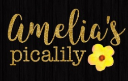 Store logo with yellow flower