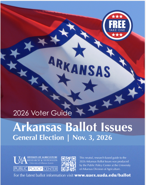 2026 Arkansas Ballot Issues Voter Guide cover