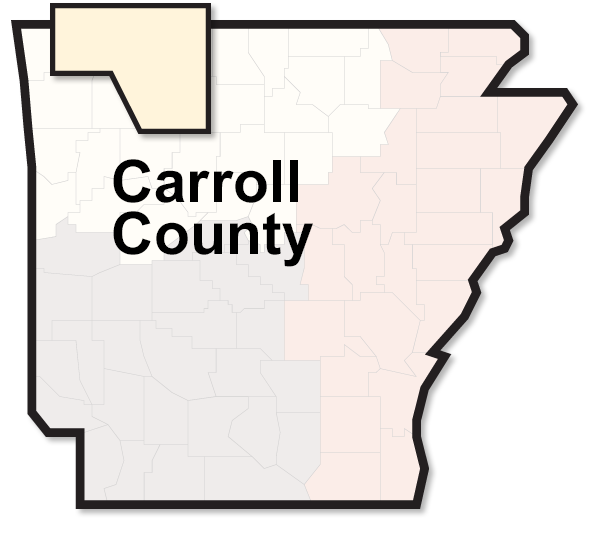 Carroll County map