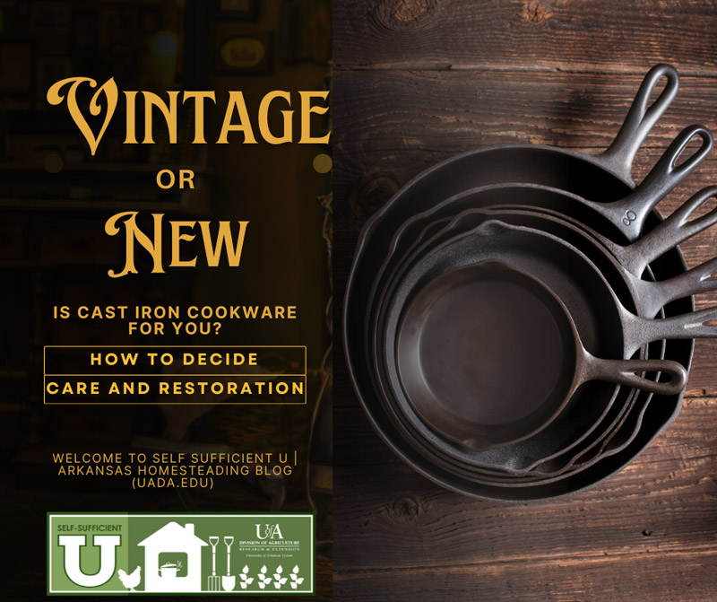 Vintage or New, Is Cast Iron Cookware for You?
