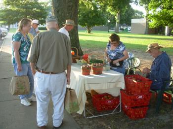 Farmers Market stand Farmers market stand