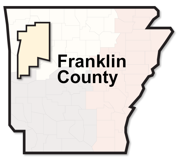 Franklin County map