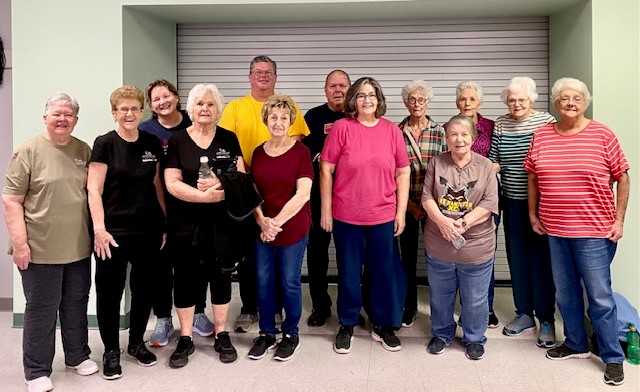 Garland County Extension Get Fit members group shot