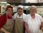 Garland County EHC volunteers in the EHC kitchen