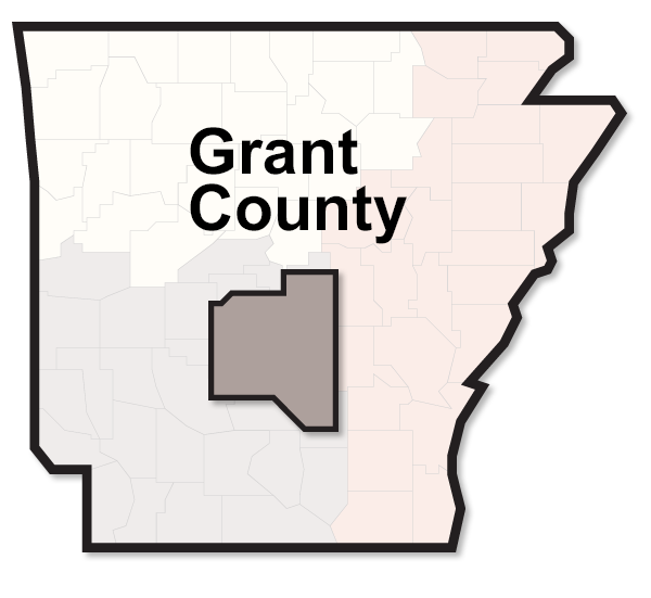 Grant County map