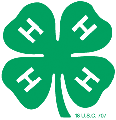 green 4-H clover logo