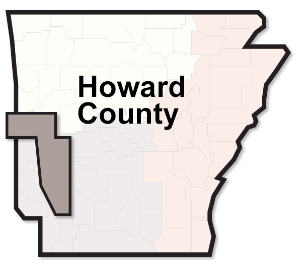 Howard County map