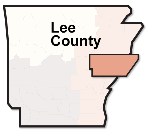 Lee County map