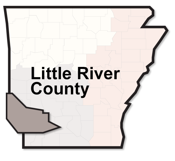 Little River County map