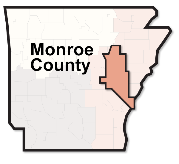 Monroe County map