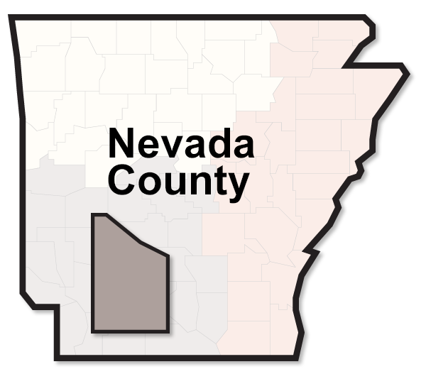 Nevada County map