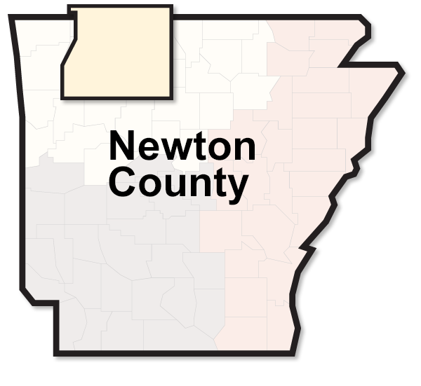 Newton County map