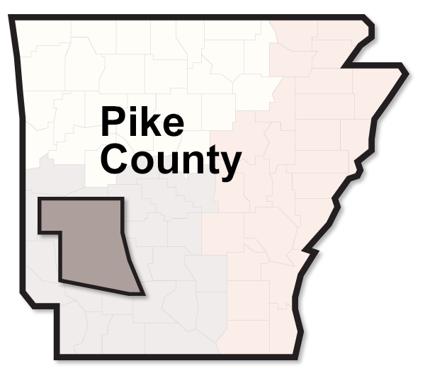 Pike County map