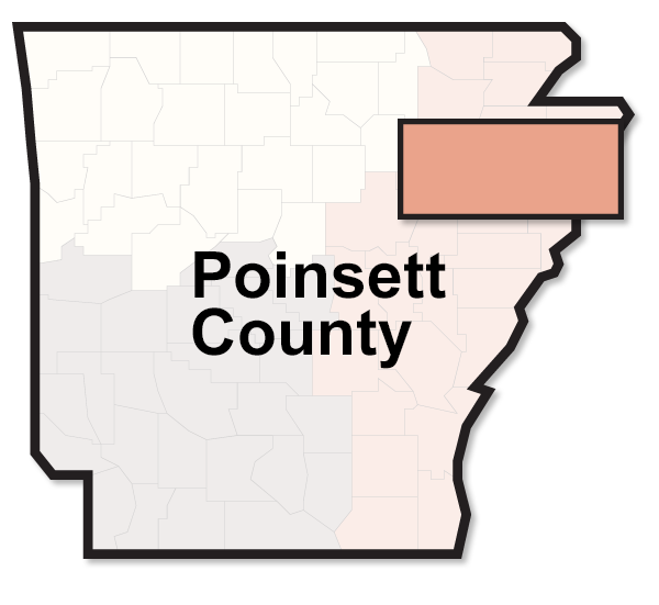 Poinsett County map