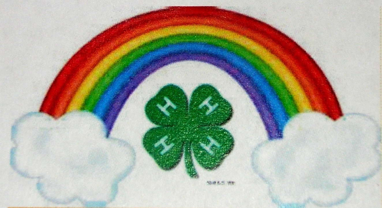 Union County Arkanas Clover and Rainbow