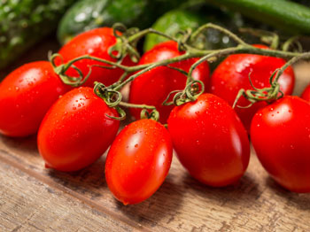 roma tomatoes are oval shaped longer tomatoes