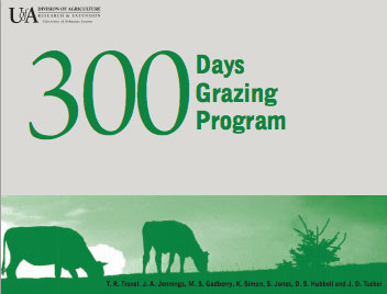 300 days of grazing | cover of publication