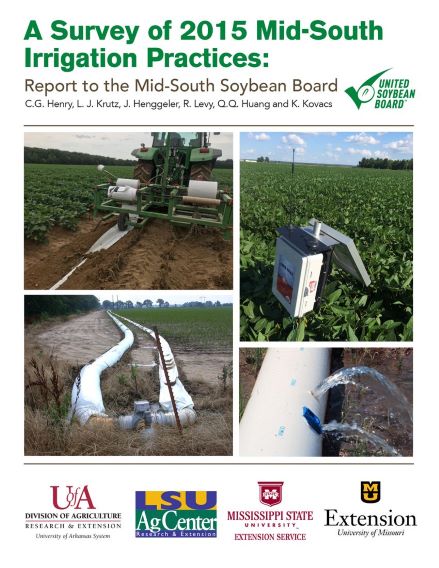 2015 Irrigation Survey Report Cover link